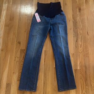 Liz Lange Indigo Boot Cut Maternity Jeans